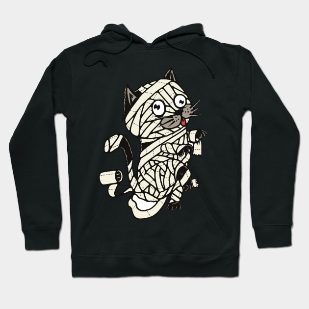 Zombie Cat Hoodie by Alouna